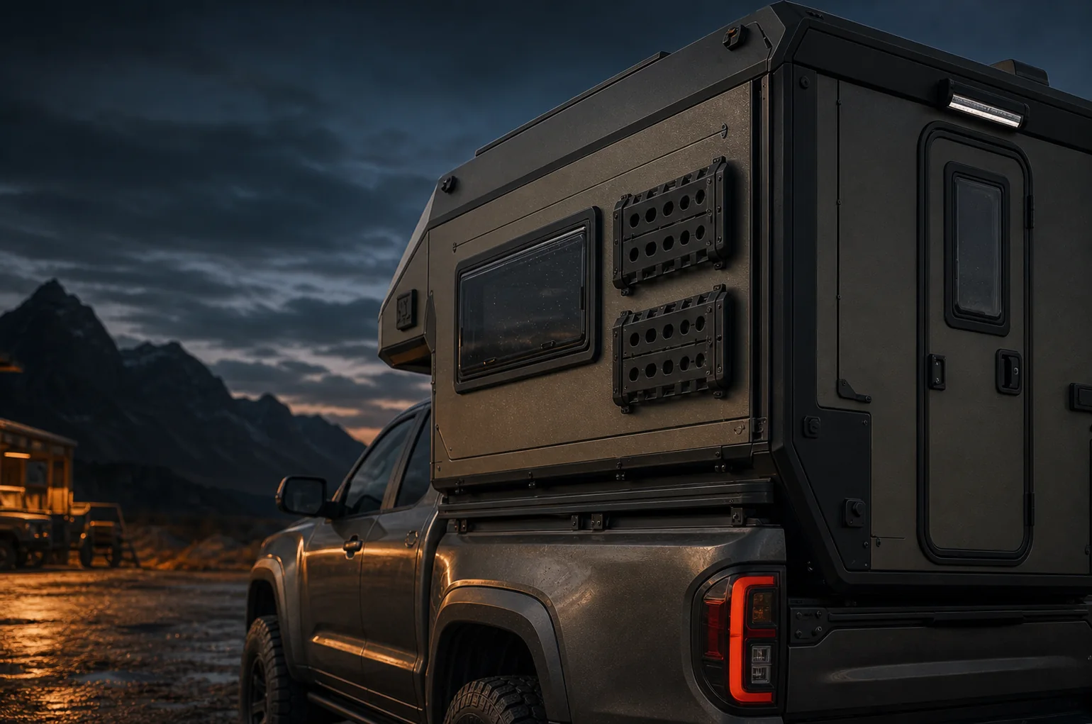 Concept detail of the cabin structure and vehicle interface